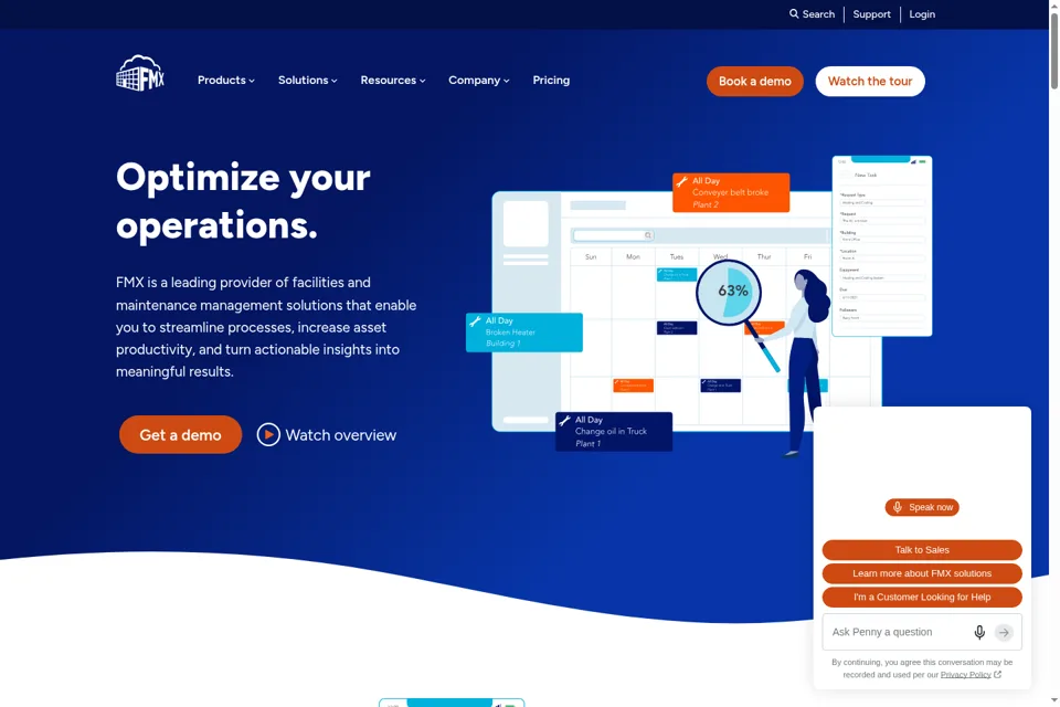 Landing page preview