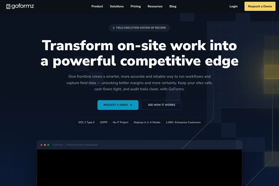 Landing page preview