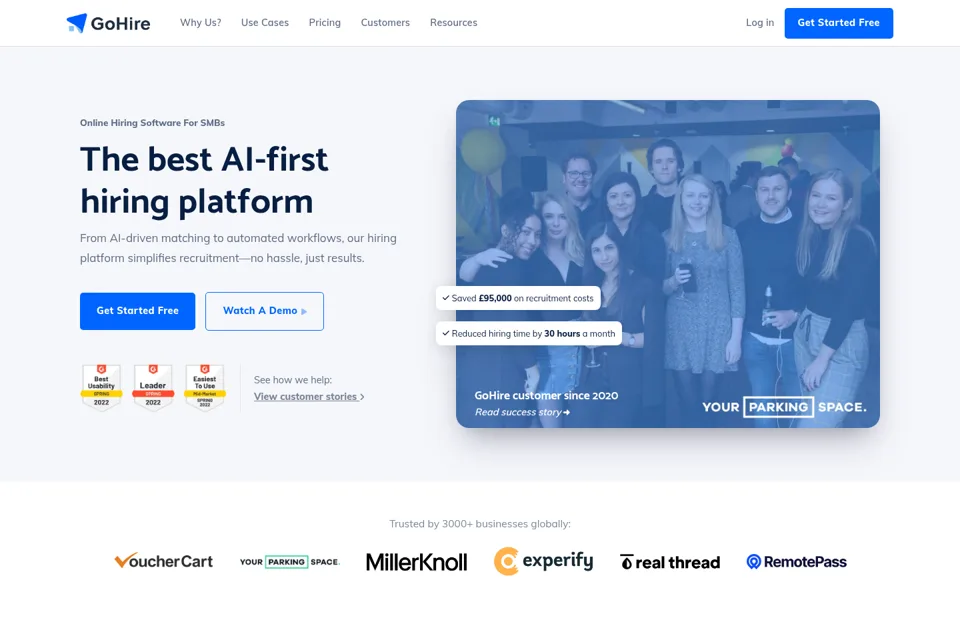 Landing page preview