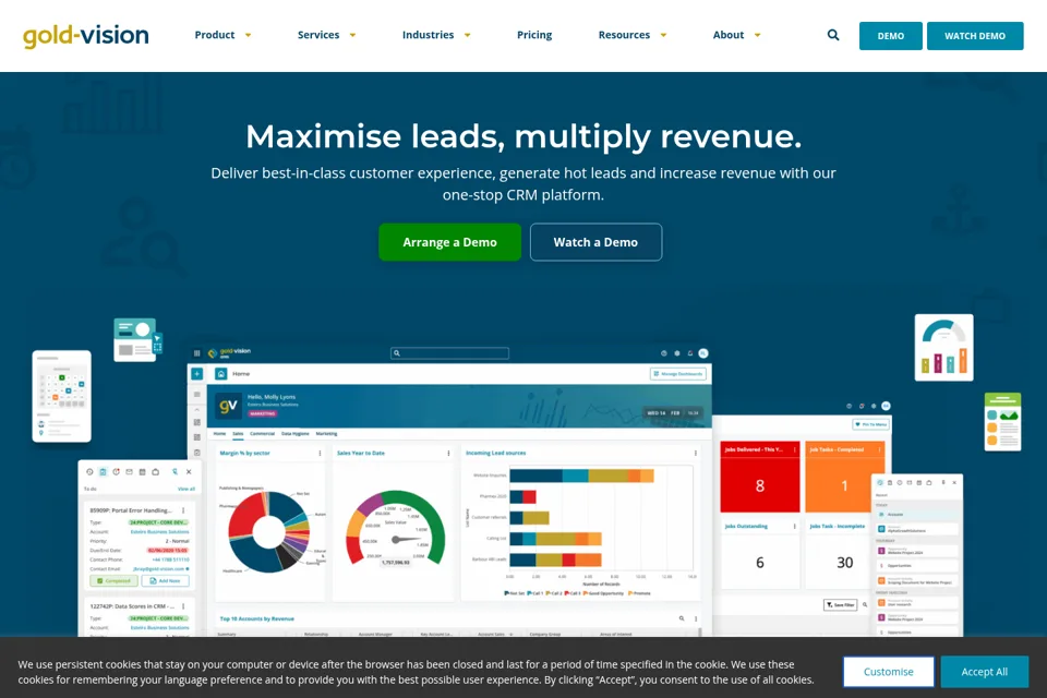 Landing page preview