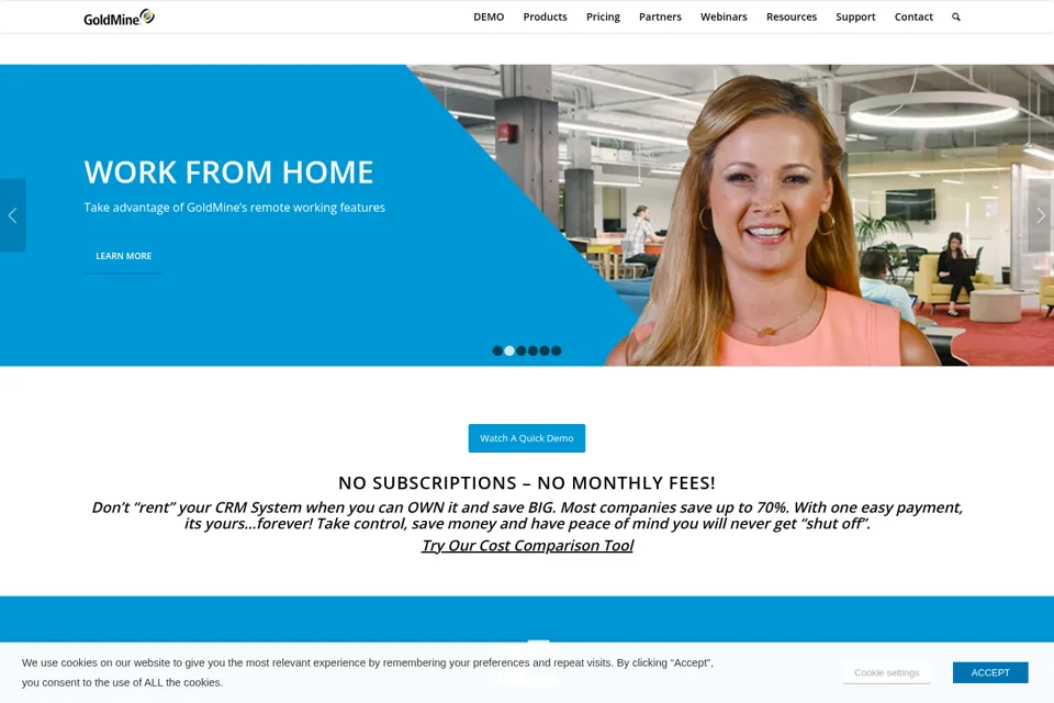 Landing page preview