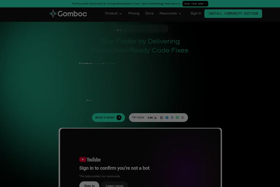 Landing page preview
