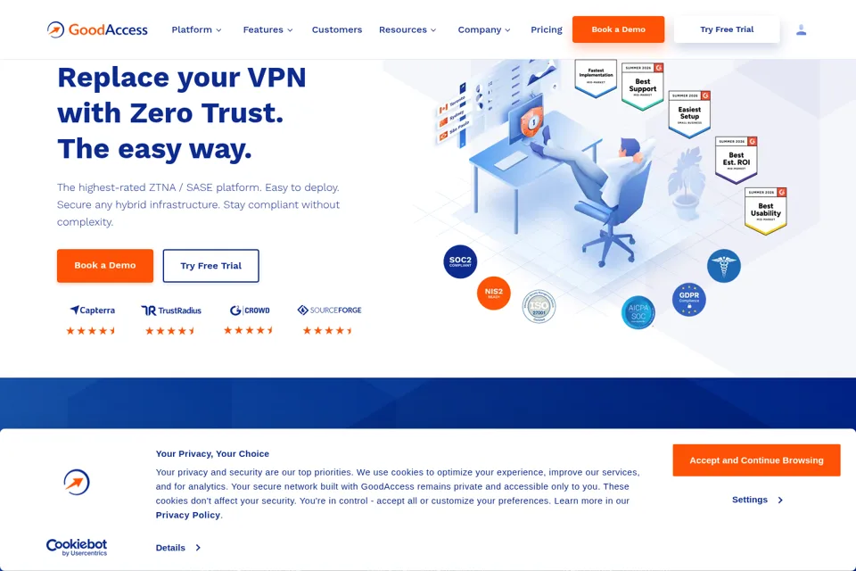 Landing page preview