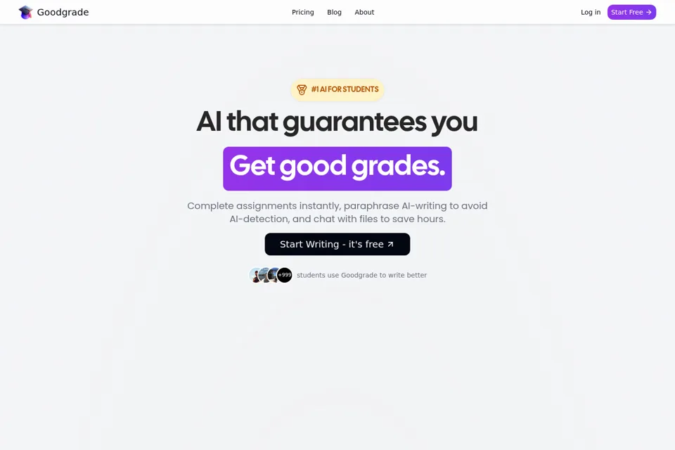 Landing page preview