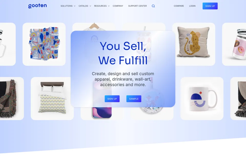Landing page preview