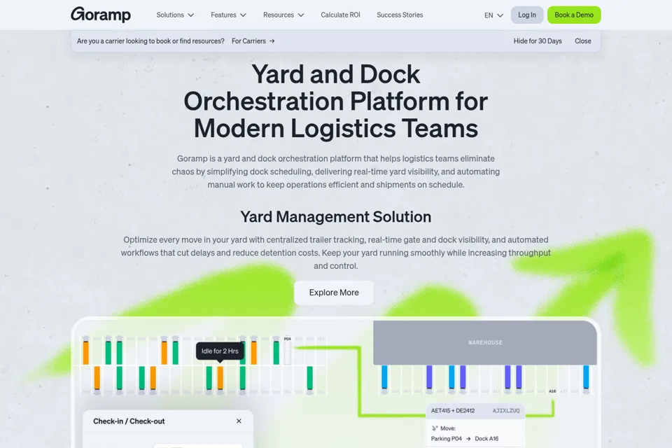Landing page preview
