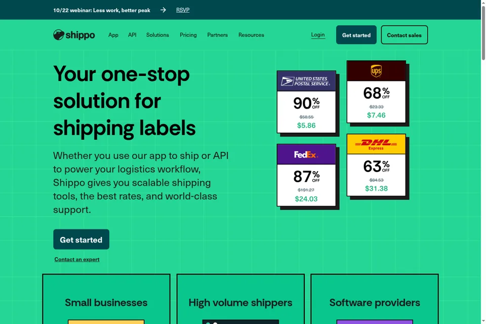 Landing page preview