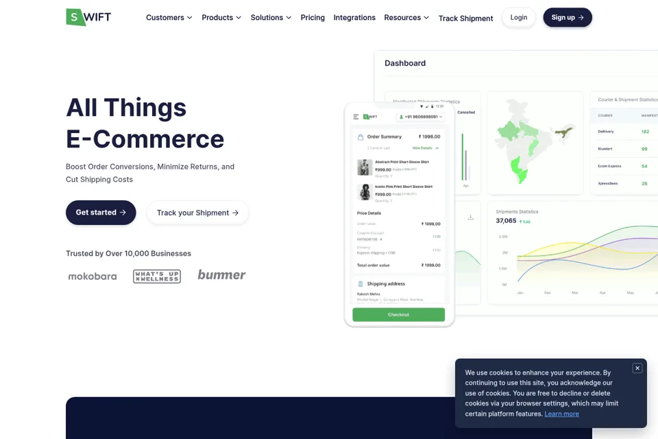 Landing page preview