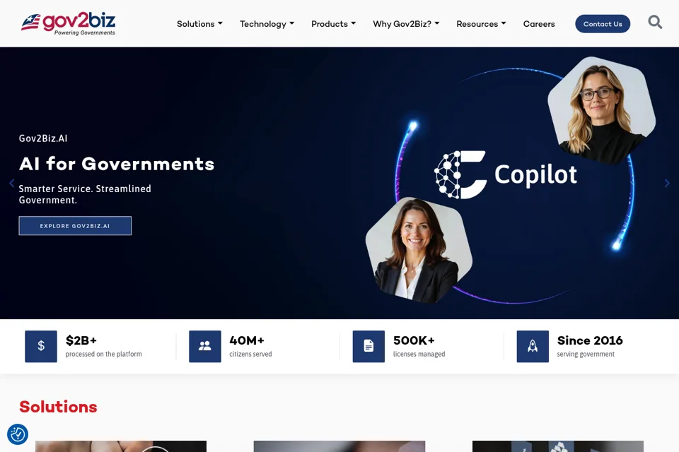 Landing page preview
