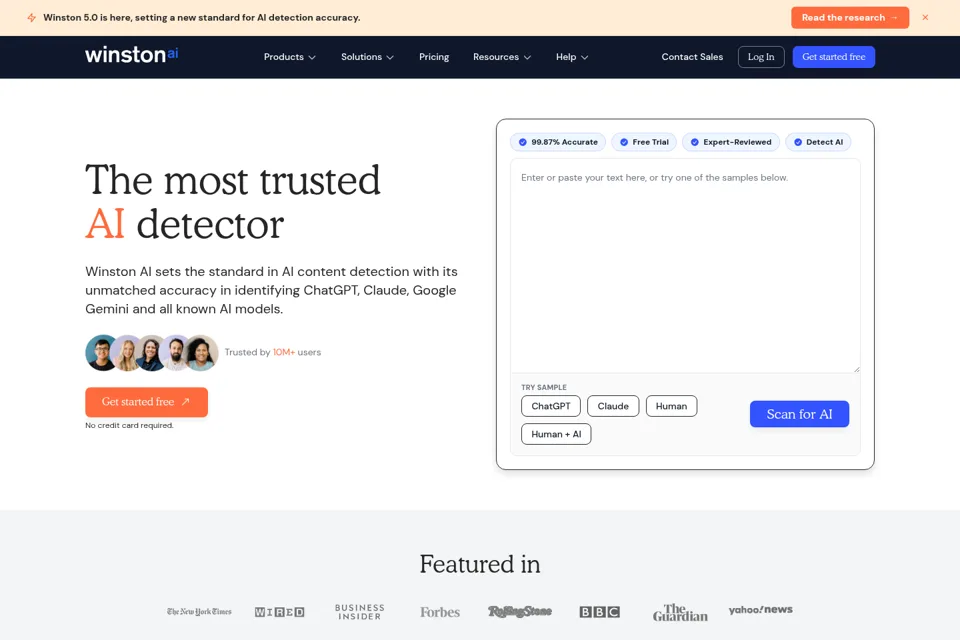 Landing page preview