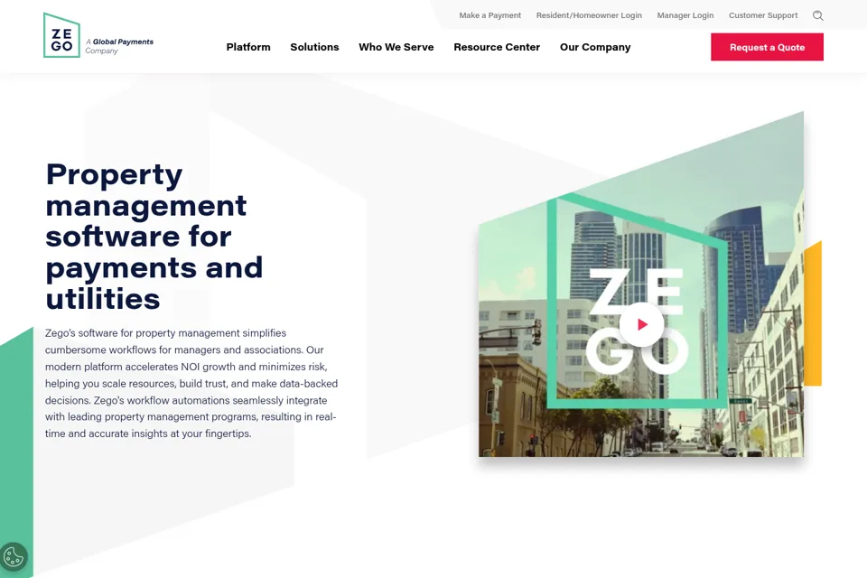 Landing page preview