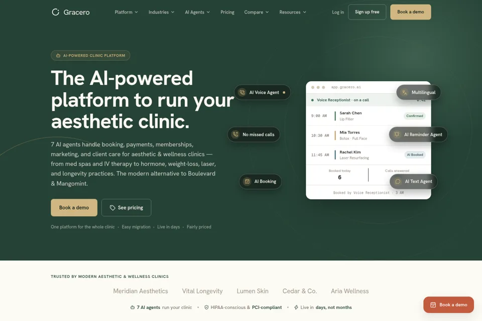 Landing page preview