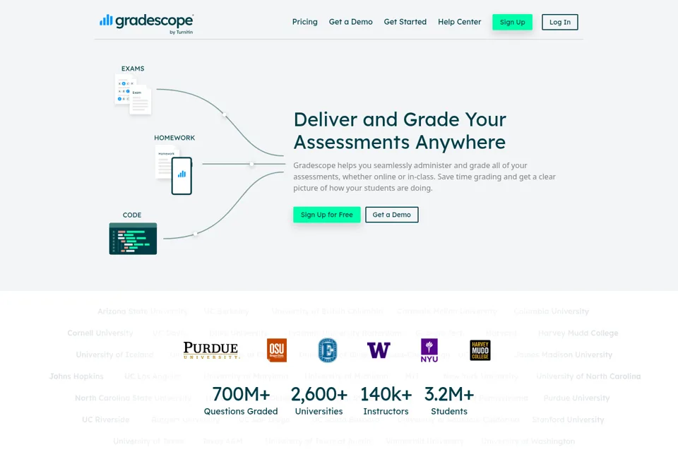 Landing page preview