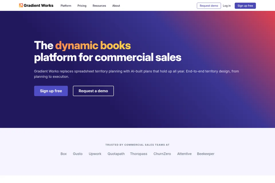 Landing page preview