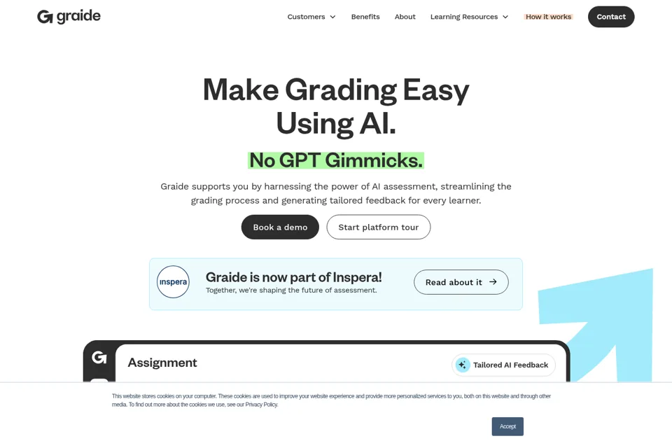 Landing page preview