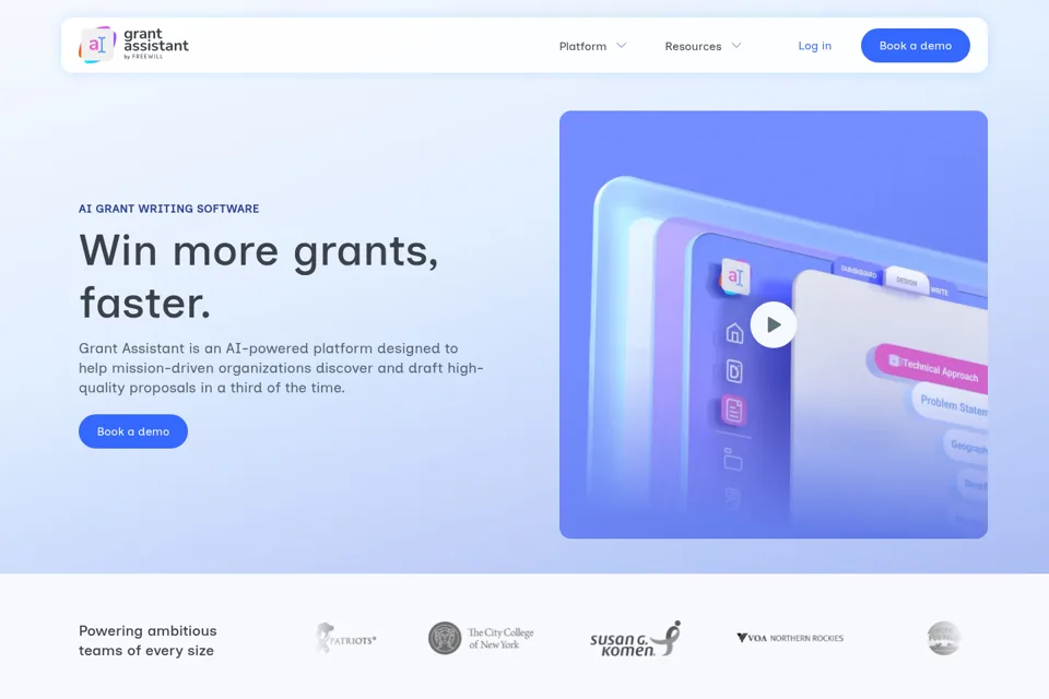 Landing page preview