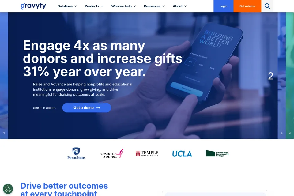 Landing page preview
