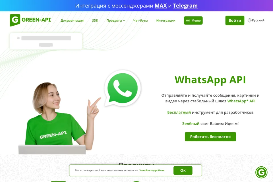 Landing page preview