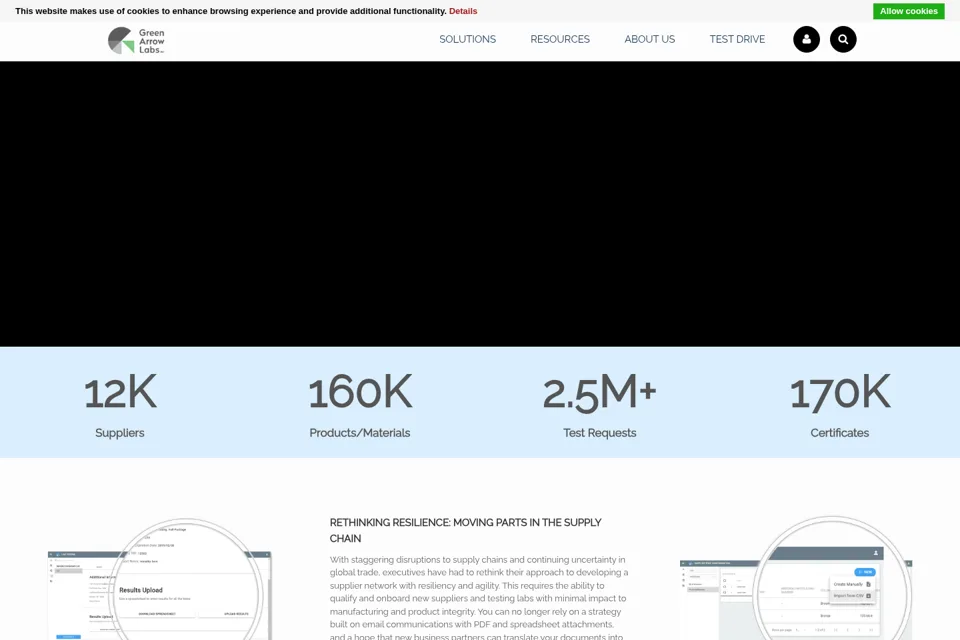 Landing page preview