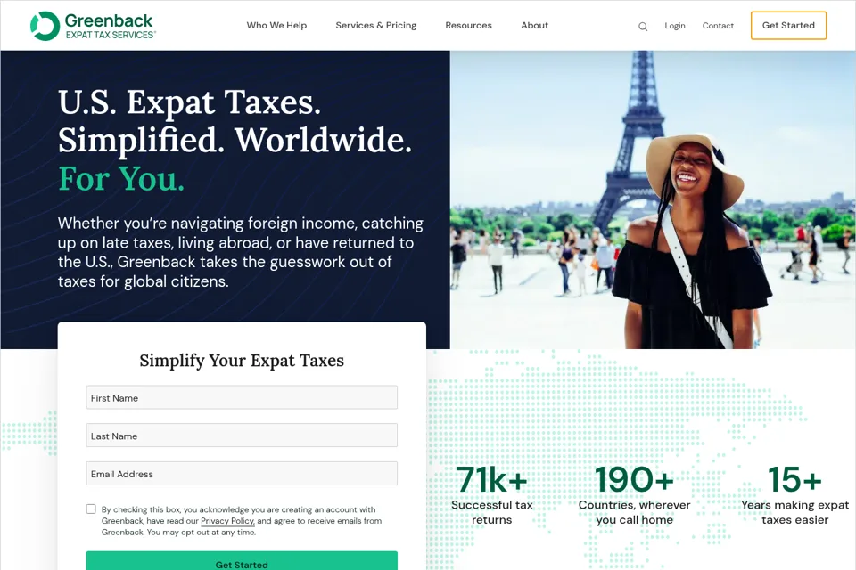 Landing page preview