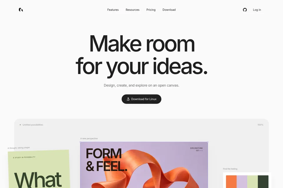 Landing page preview