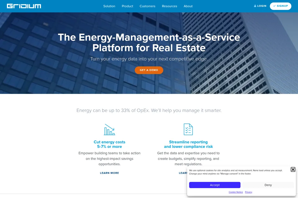 Landing page preview