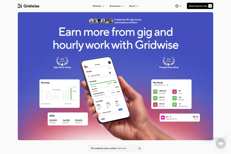 Landing page preview
