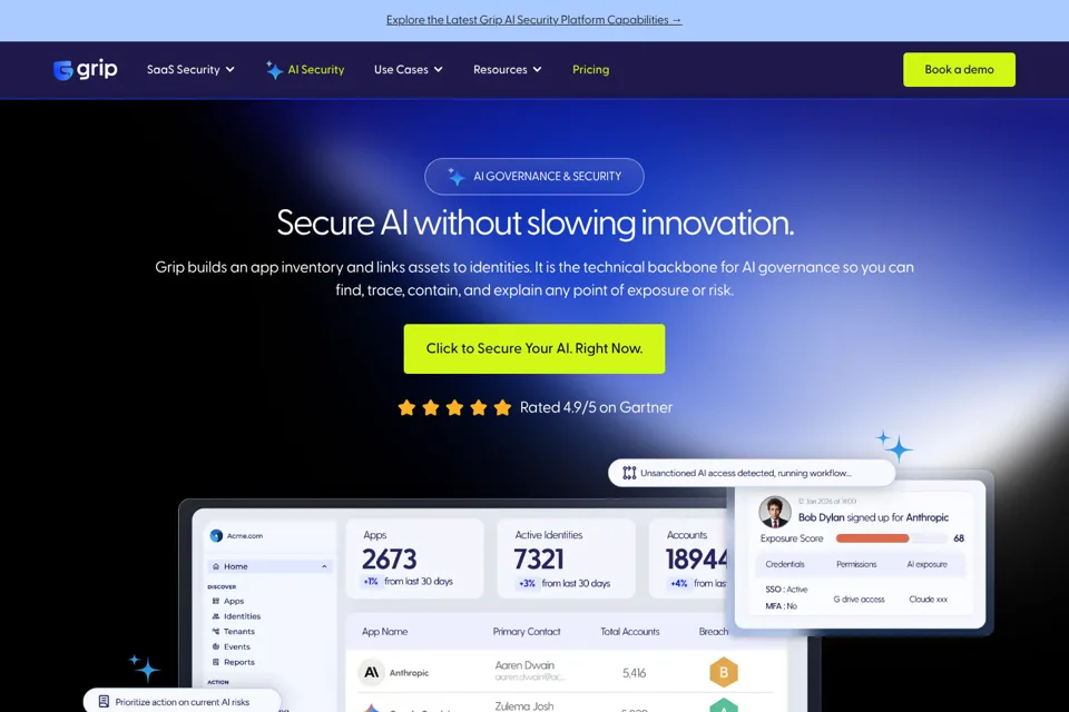 Landing page preview