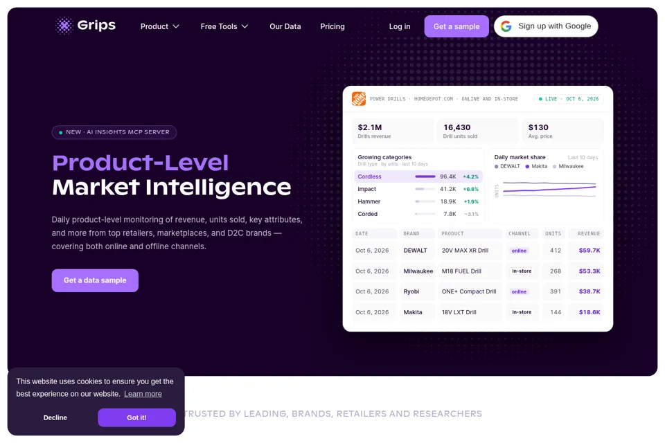 Landing page preview