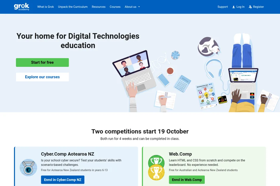 Landing page preview