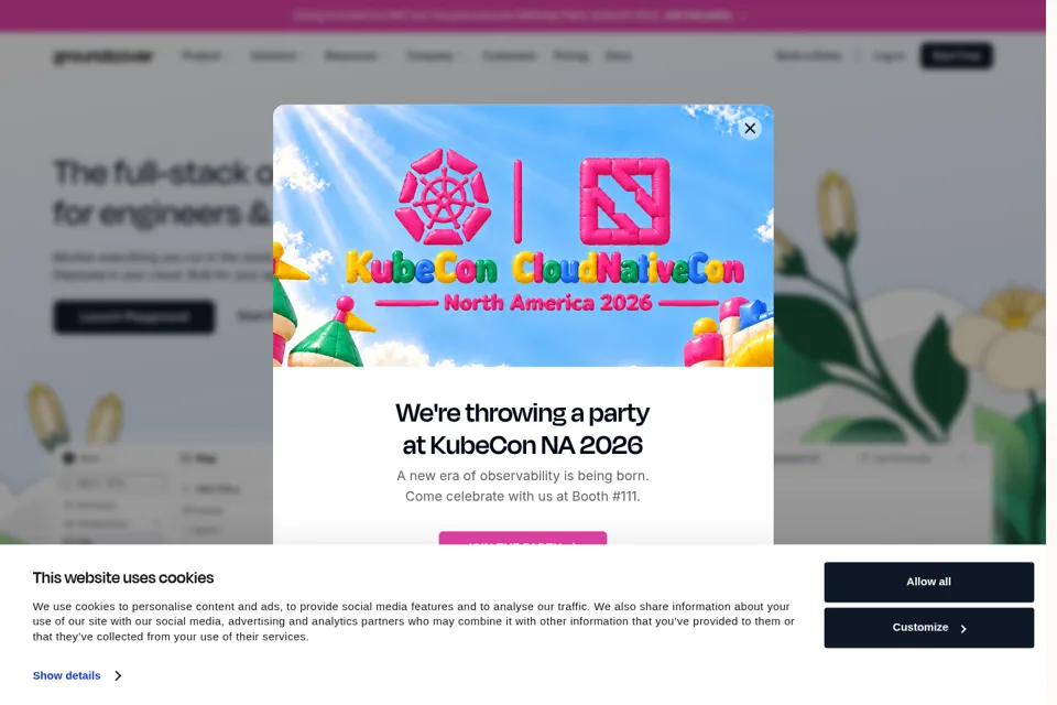 Landing page preview