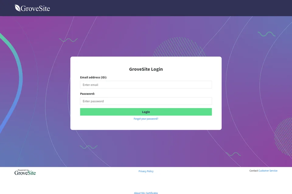 Landing page preview