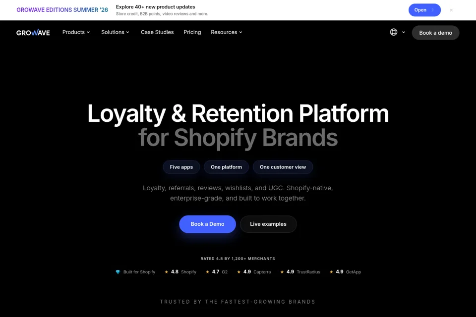 Landing page preview