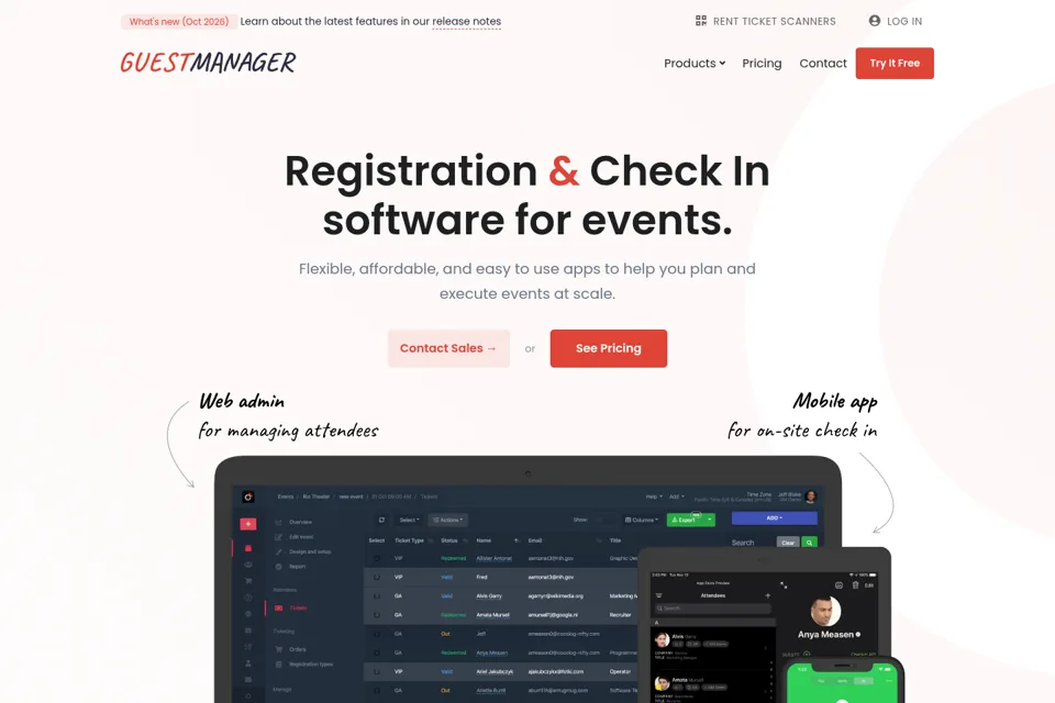 Landing page preview