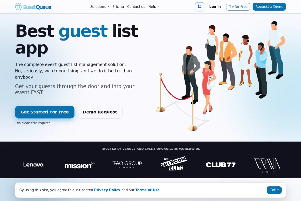 Landing page preview
