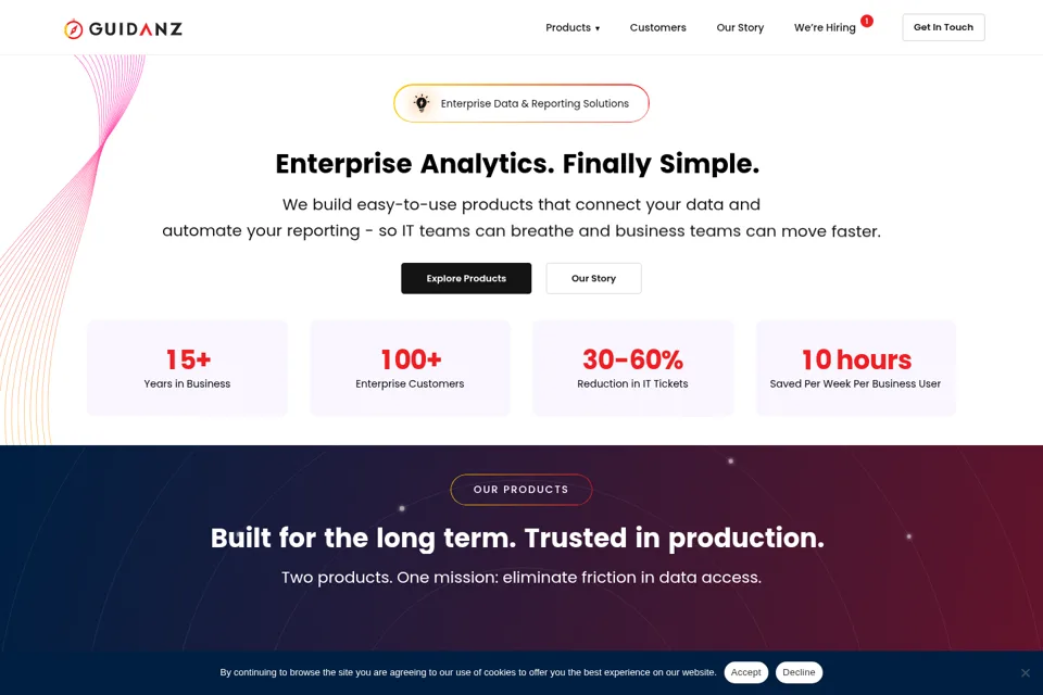 Landing page preview