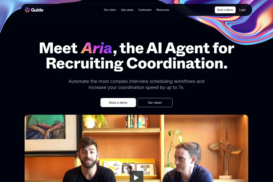 Landing page preview