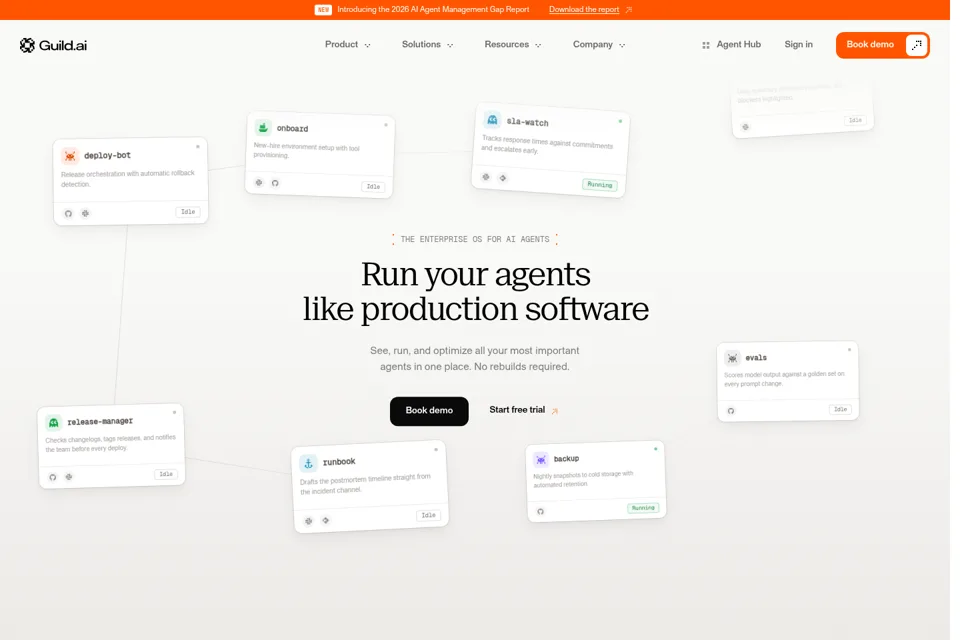 Landing page preview