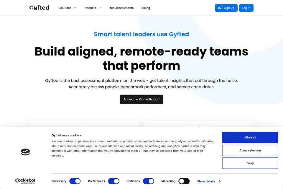 Landing page preview
