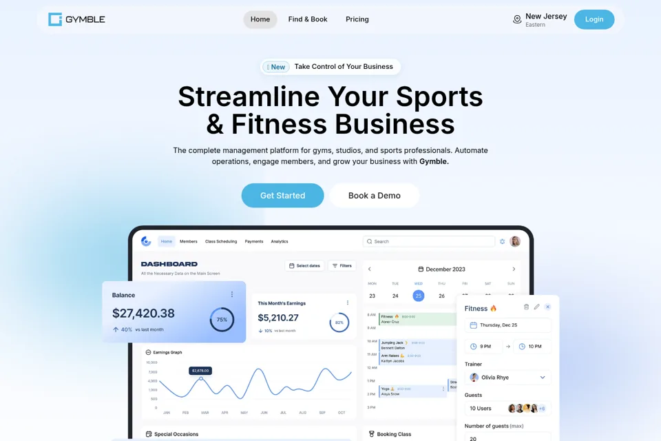 Landing page preview