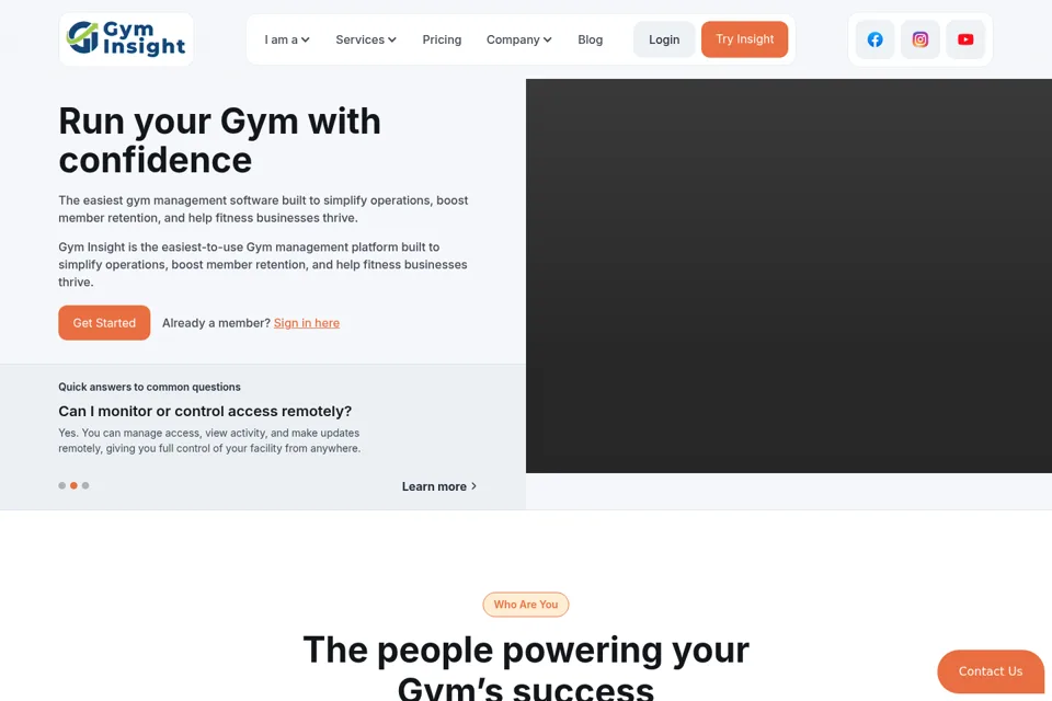 Landing page preview