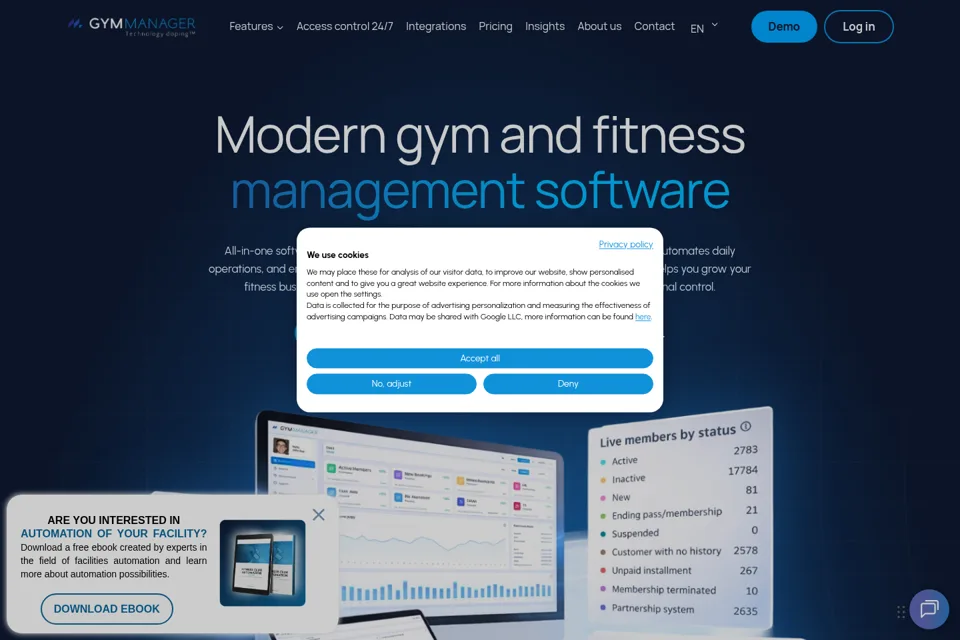 Landing page preview