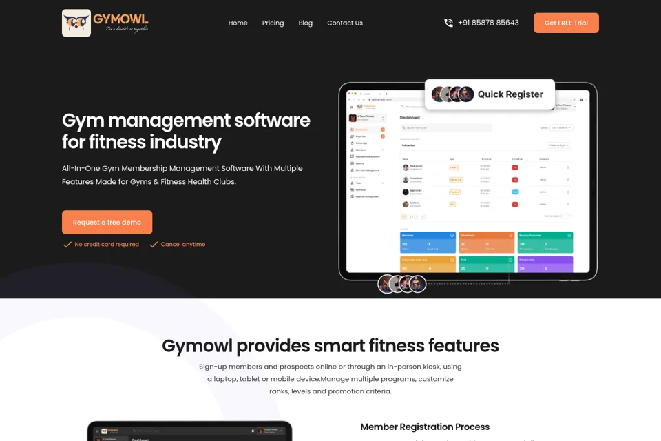 Landing page preview