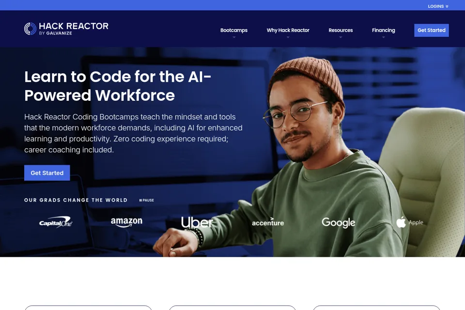 Landing page preview