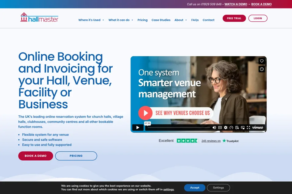 Landing page preview