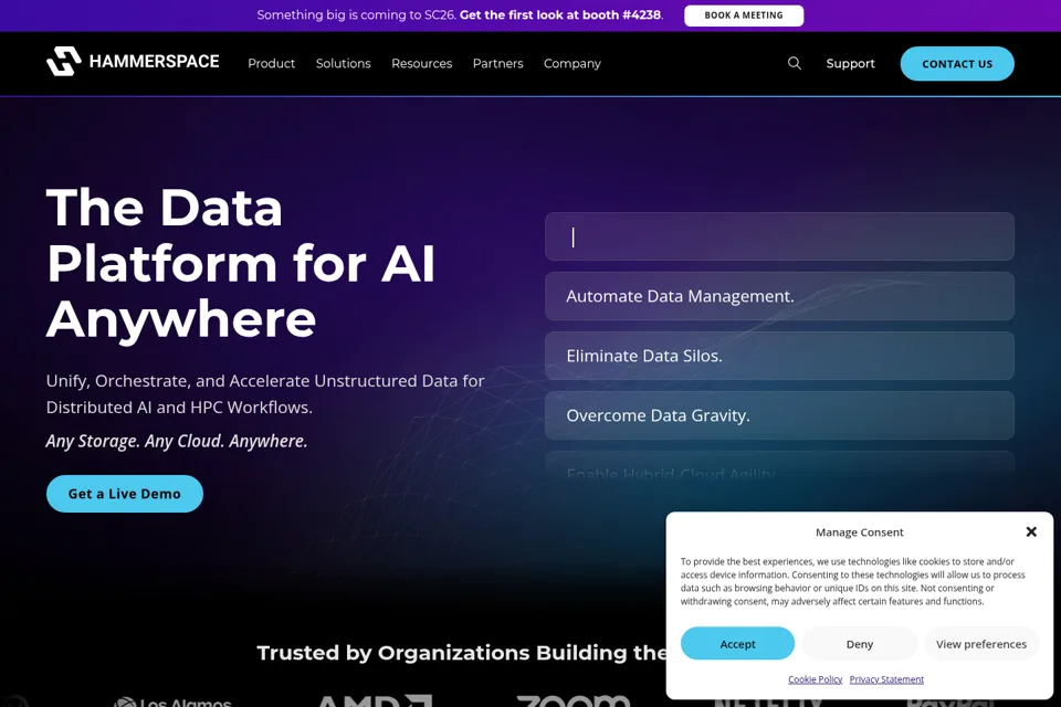 Landing page preview
