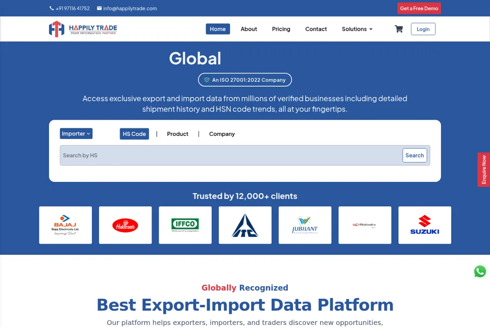 Landing page preview
