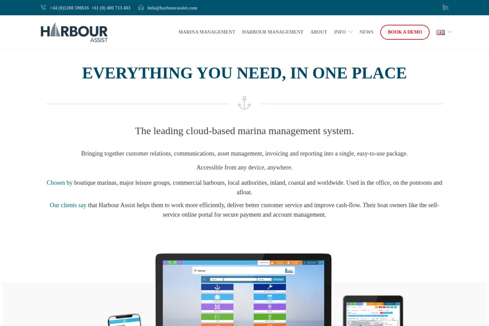 Landing page preview
