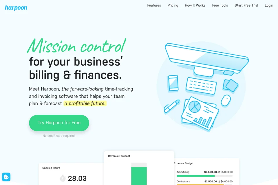 Landing page preview