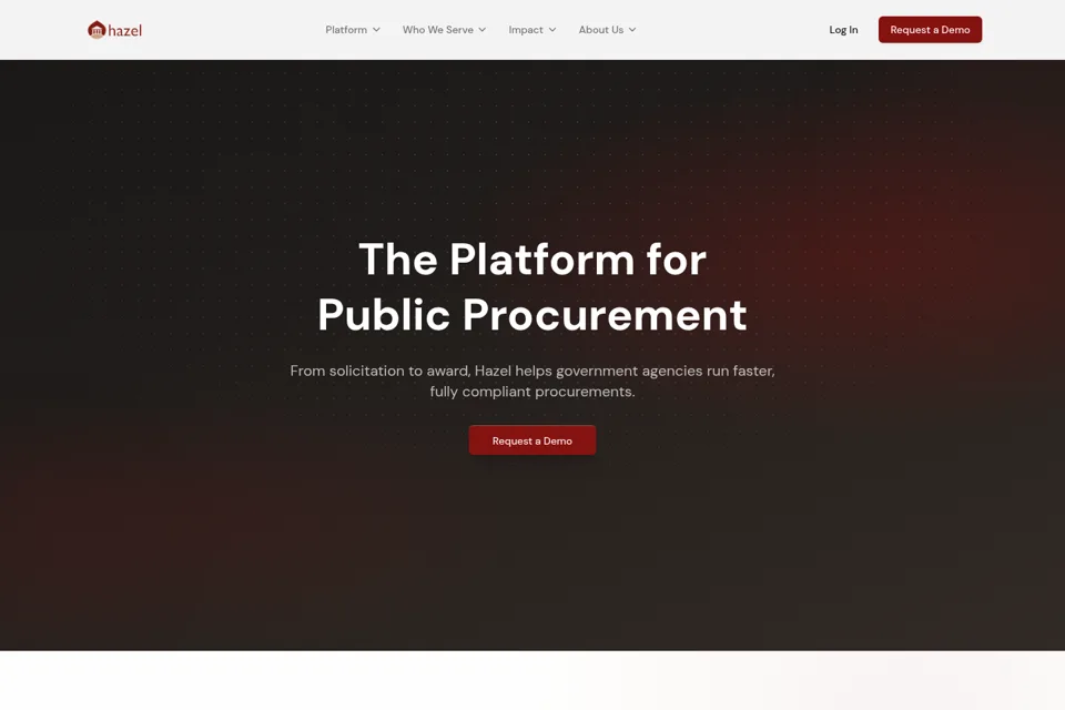 Landing page preview